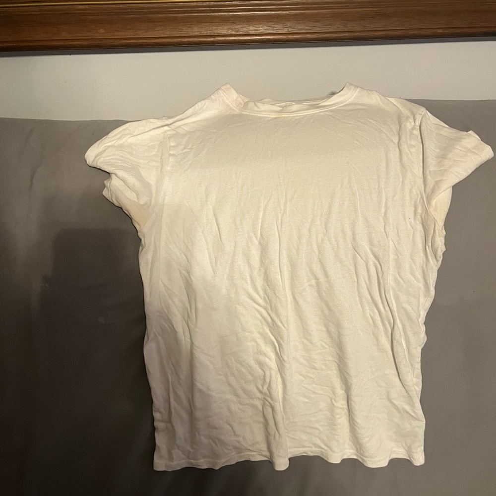 a new day Women's Cream Short Sleeve Tee